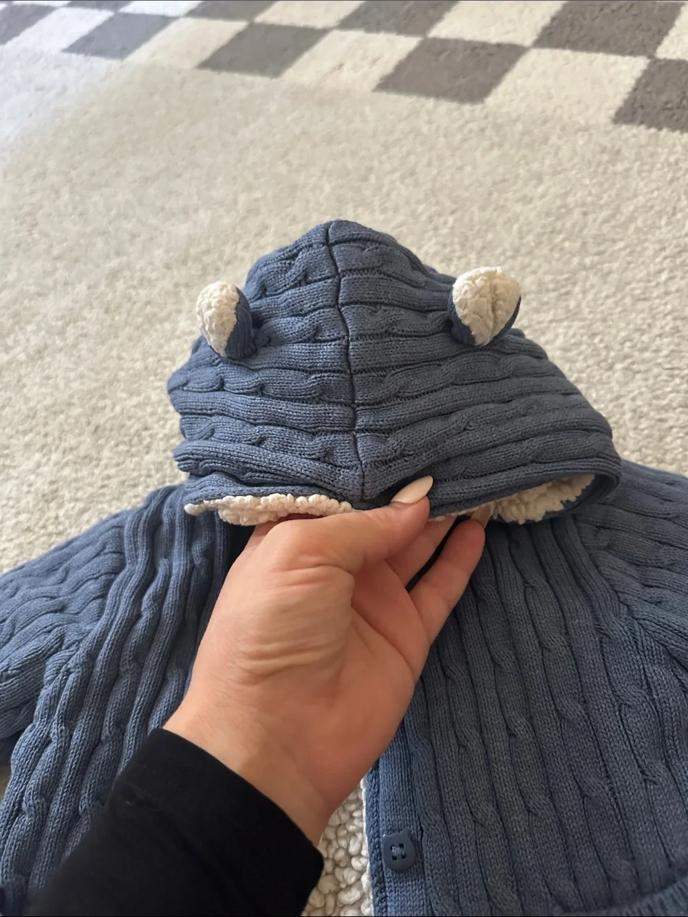 Baby boys warm sweater/jacket
